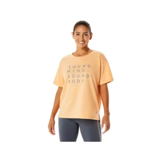 Training Core Relaxed Graphic T-shirt “Orange”