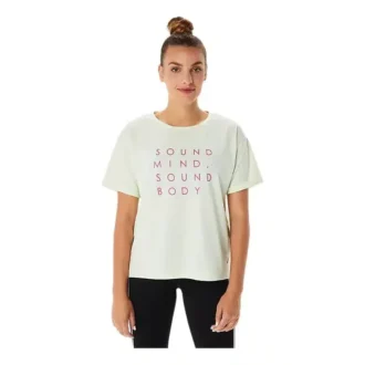 Training Core Relaxed Graphic T-shirt “Whisper Green”