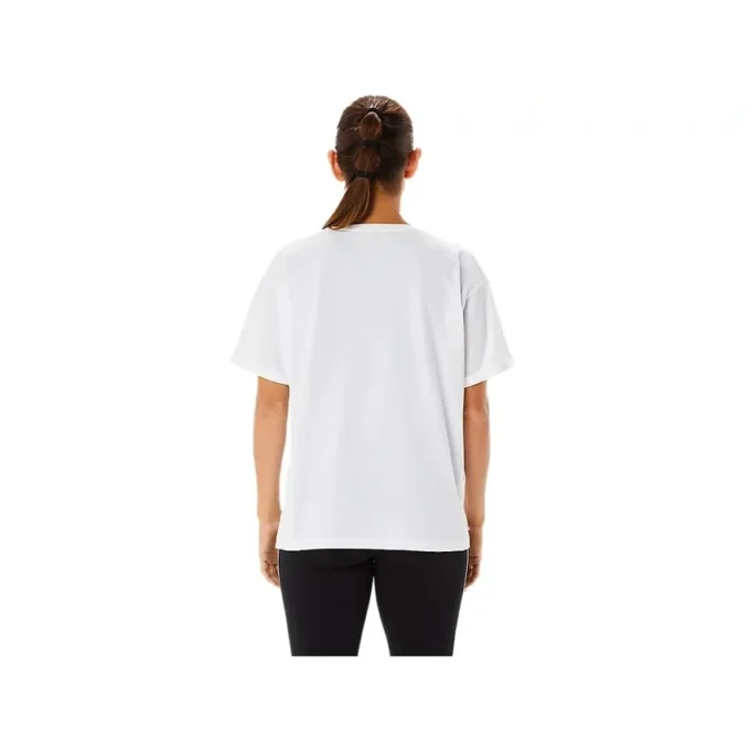 Training Core Relaxed T-shirt met print “White”
