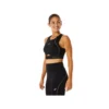 Trainingsbeha met mesh-panelen “Black”