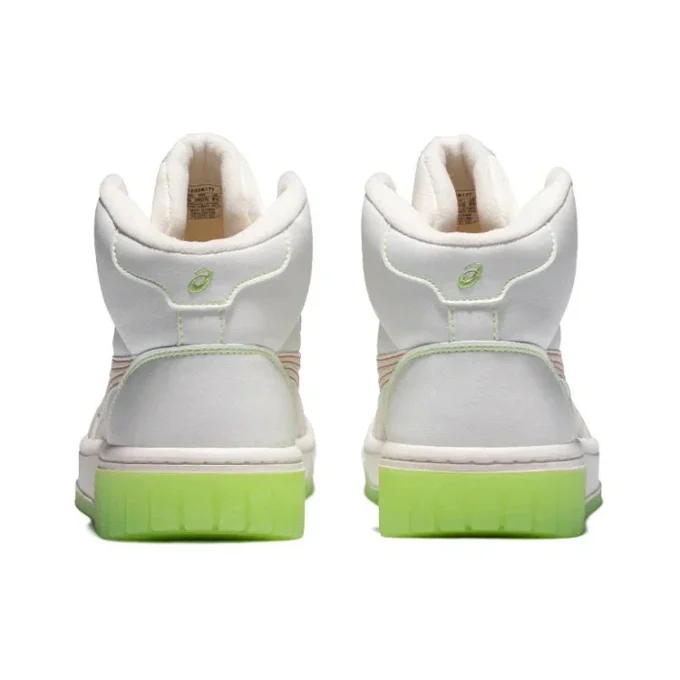 Unisex Court Mz-Hi hoge sneakers Wit/Groen