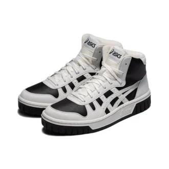 Unisex Court Mz-Hi sneakers met hoge hakken Wit/Zwart