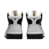 Unisex Court Mz-Hi sneakers met hoge hakken Wit/Zwart