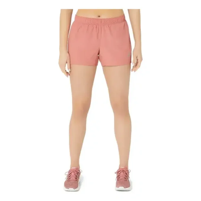 Zilveren 4-inch korte broek “Light Garnet”
