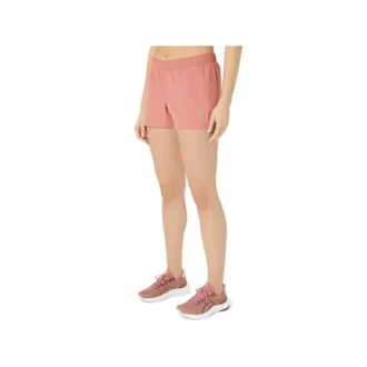 Zilveren 4-inch korte broek “Light Garnet”