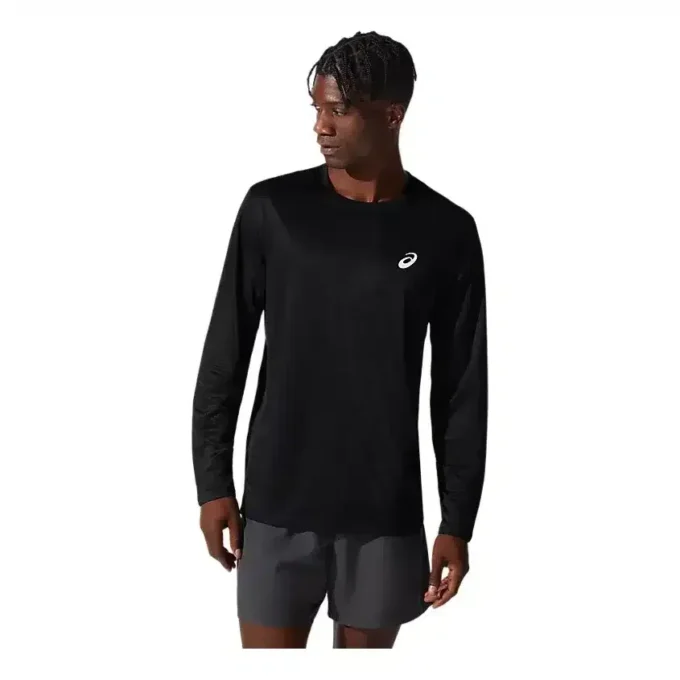 Zilveren shirt met lange mouwen “Performance Black”