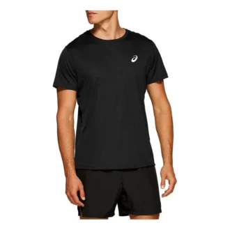 Zilveren T-shirt met korte mouwen “Performance Black”