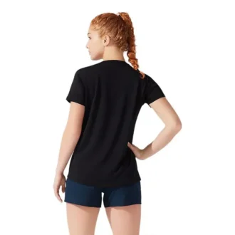 Zilveren T-shirt met korte mouwen “Performance Black”